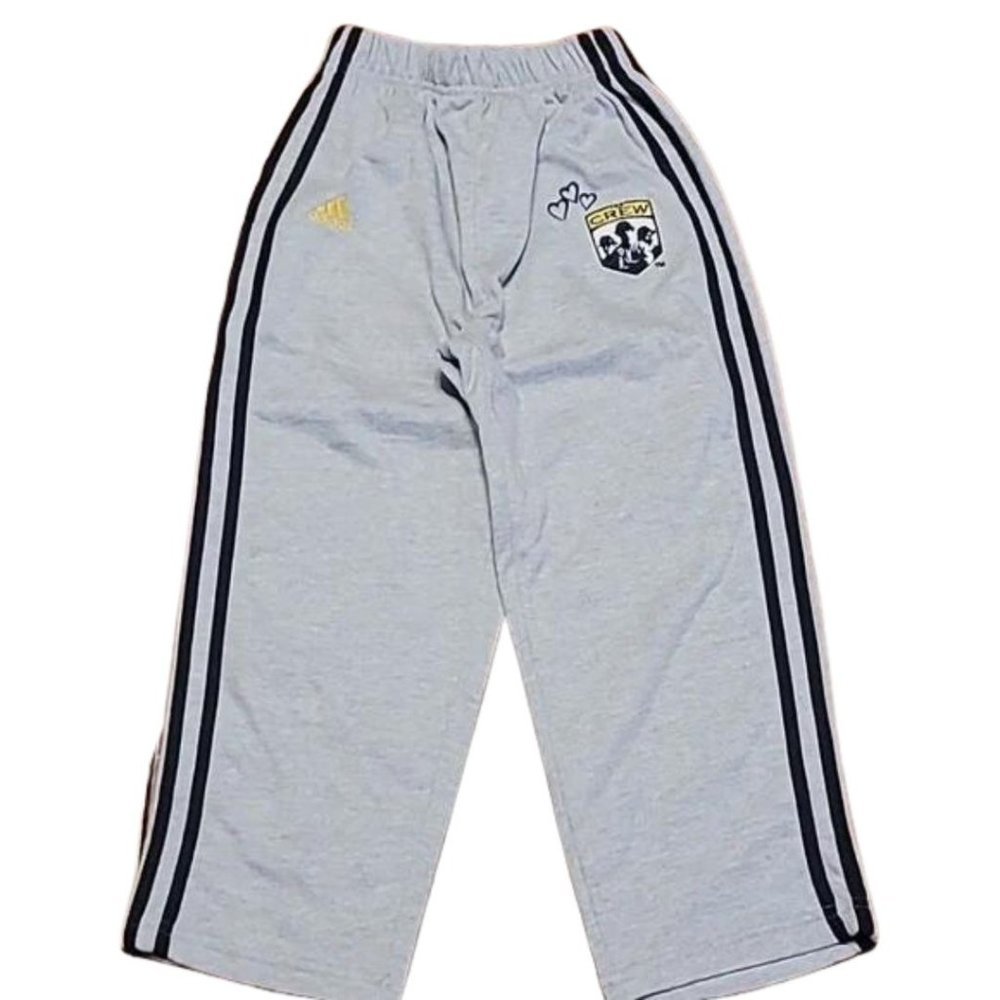 Adidas COLUMBUS CREW Youth Sweatpants MLS Medium (5-6)